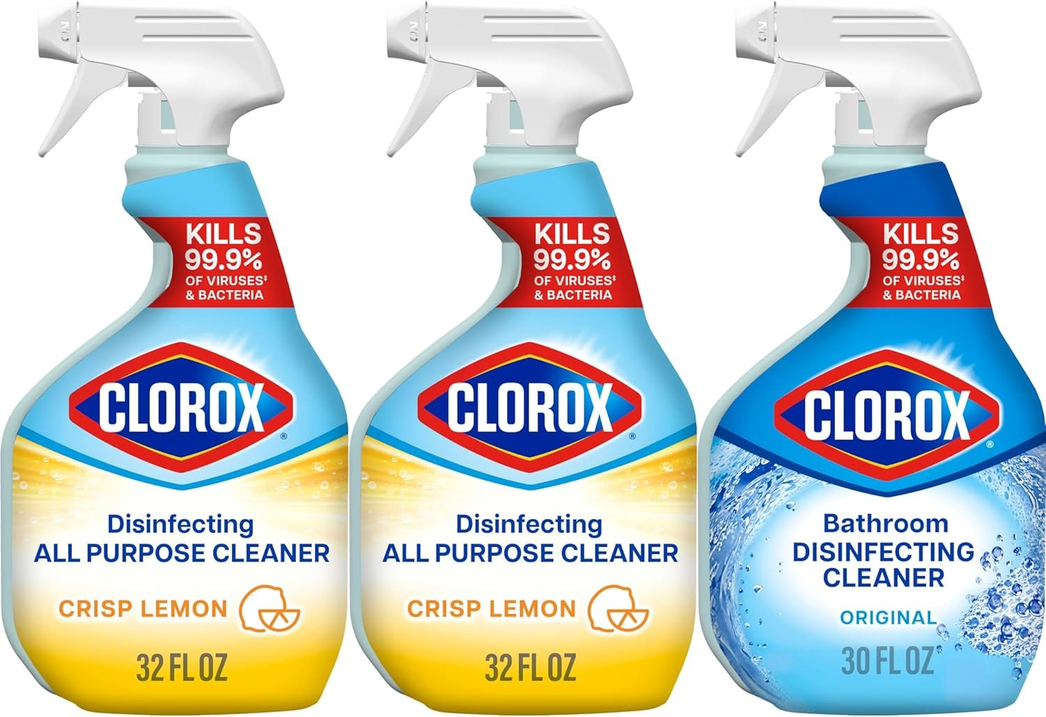 Clorox Disinfecting All-Purpose Cleaner 32 Oz Pack of 3