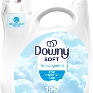 Downy Free & Gentle Liquid Fabric Softener, 140 Fl oz